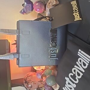 Just Cavalli Black Satchel